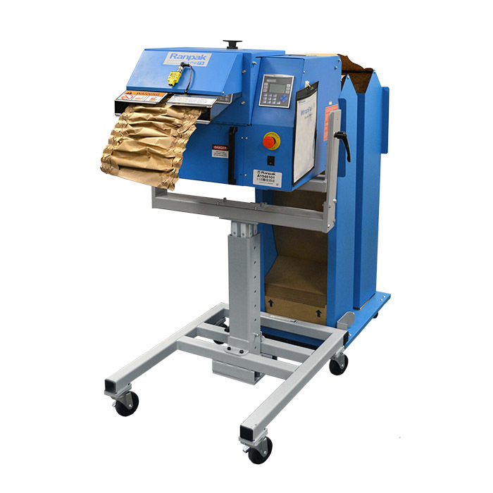 Loading Paper Ranpak Machine RANPAK FS WRAP-PAK MACHINE W/SWIVEL PAPER STORAGE - 8111117